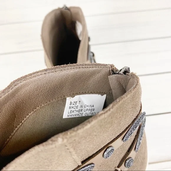 NEW Very Volatile Menloh Taupe Boho Sneakers 7 - Picture 13 of 13